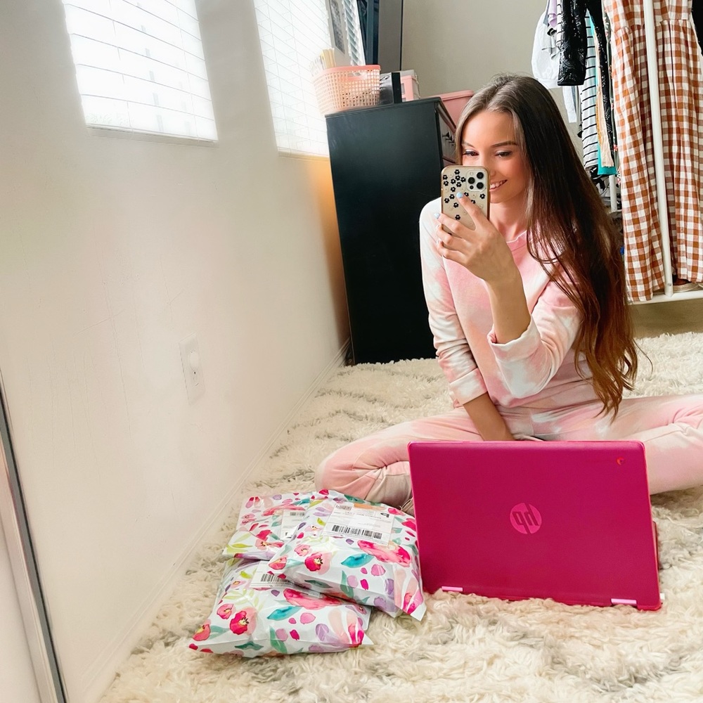 CAT & JACK TIE DYE SWEATSUIT SET